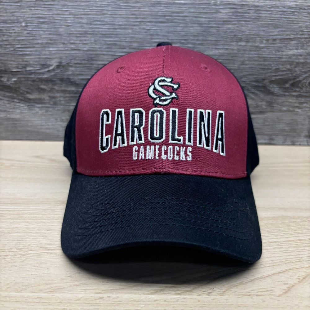 South Carolina Gamecocks Hat Cap Strap Back Mens Red Black College Football
